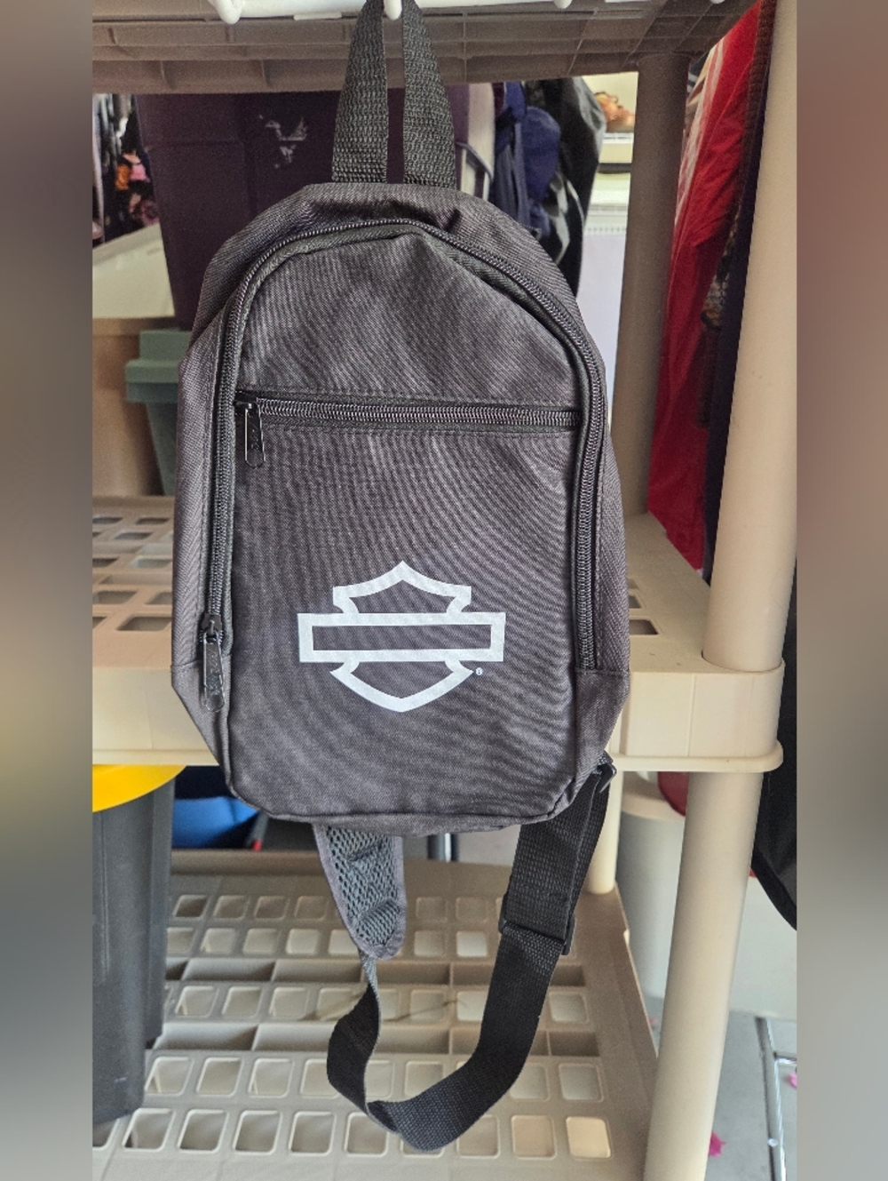 Harley-Davidson Black Sling Crossbody Bag